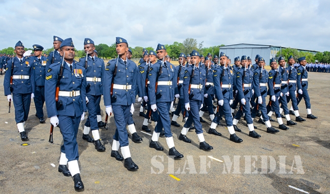 Annual Commander’s Inspection of SLAF Base Vavuniya