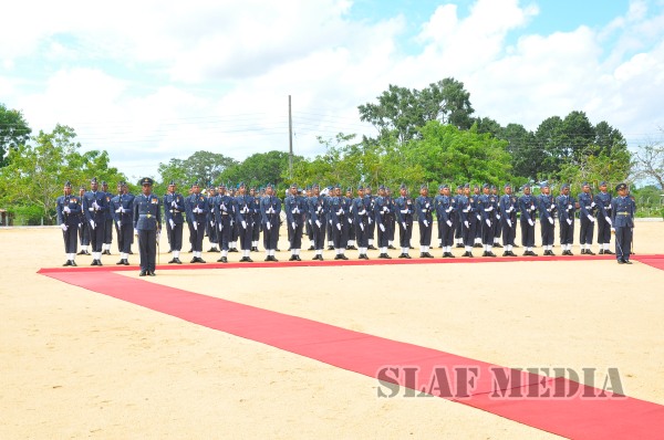 AOC's Inspection at SLAF Station Weerawila