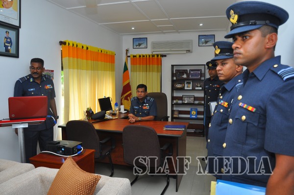AOC's Inspection at SLAF Station Weerawila