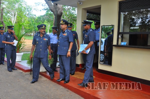AOC's Inspection at SLAF Station Weerawila