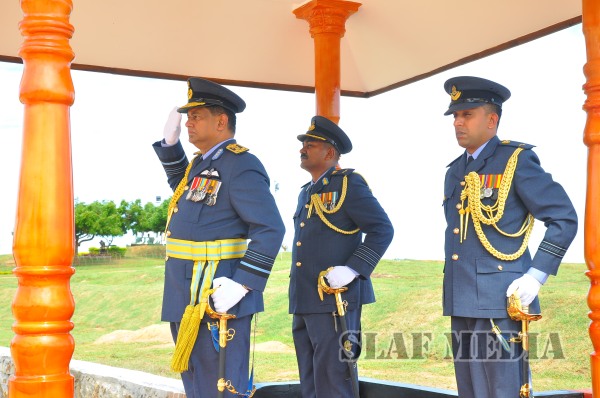 AOC's Inspection at SLAF Station Weerawila