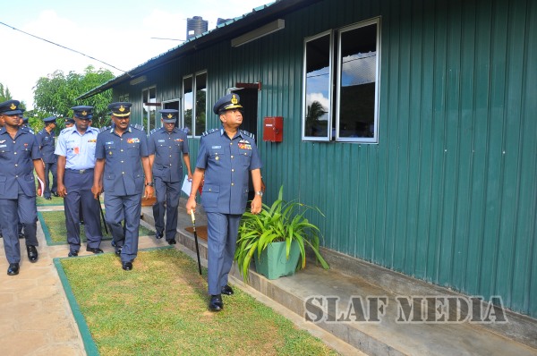 AOC's Inspection at SLAF Station Weerawila