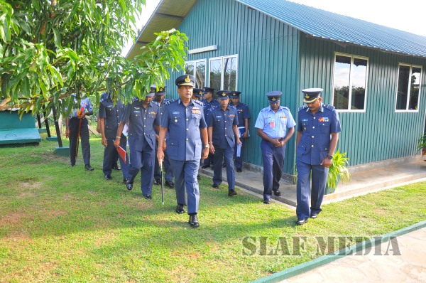 AOC's Inspection at SLAF Station Weerawila