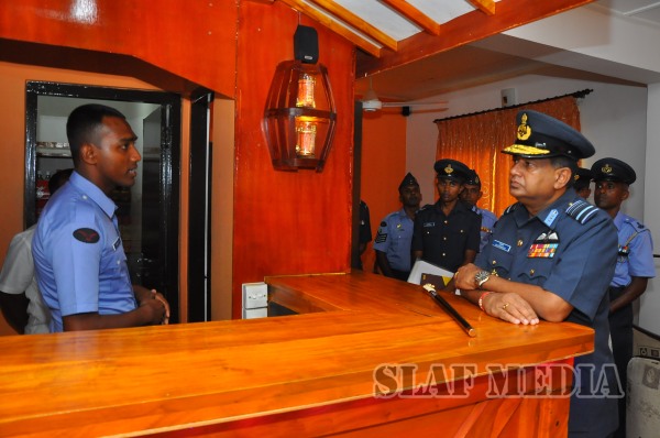 AOC's Inspection at SLAF Station Weerawila