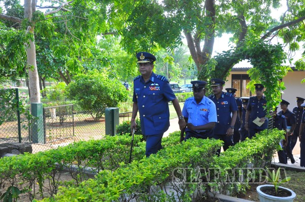 AOC's Inspection at SLAF Station Weerawila
