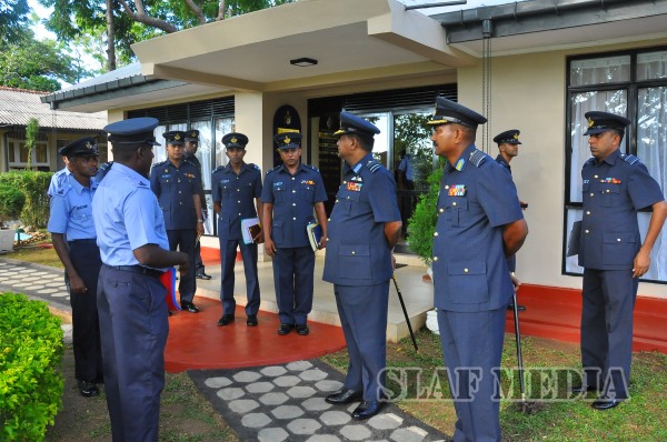 AOC's Inspection at SLAF Station Weerawila
