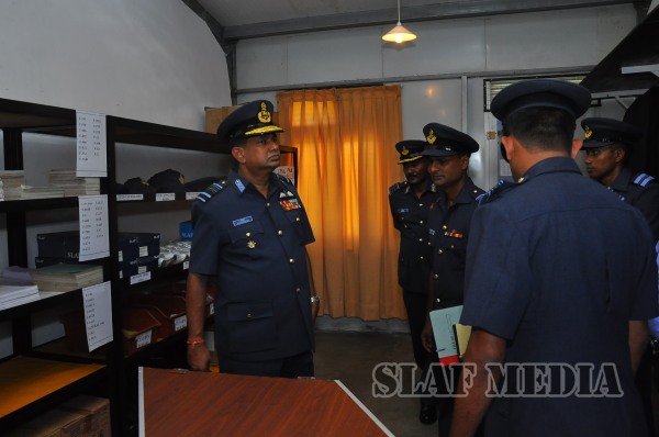 AOC's Inspection at SLAF Station Weerawila