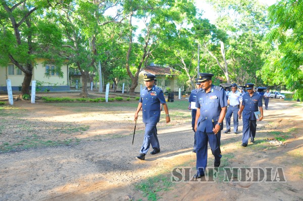 AOC's Inspection at SLAF Station Weerawila