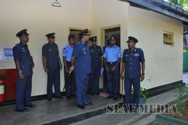 AOC's Inspection at SLAF Station Weerawila