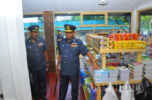 AOC's Inspection at SLAF Station Weerawila
