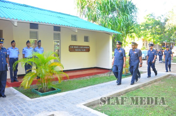 AOC's Inspection at SLAF Station Weerawila