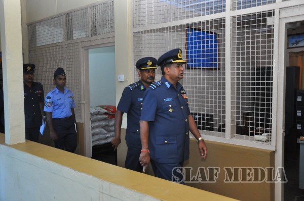 AOC's Inspection at SLAF Station Weerawila