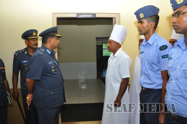 AOC's Inspection at SLAF Station Weerawila