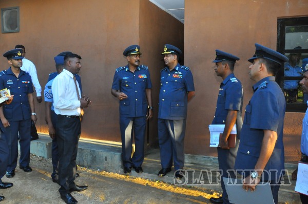 AOC's Inspection at SLAF Station Weerawila