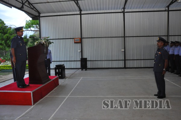 AOC's Inspection at SLAF Station Weerawila