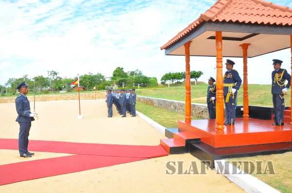 AOC's Inspection at SLAF Station Weerawila