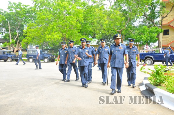 AOC's Inspection at SLAF Station Weerawila