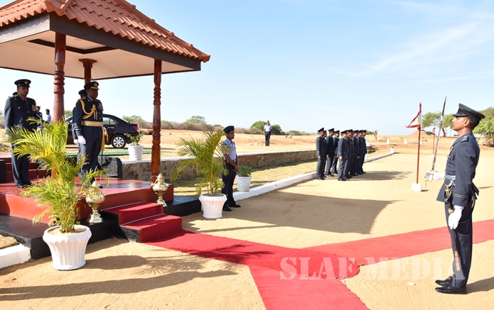 AOC's Inspection at SLAF Station Weerawila