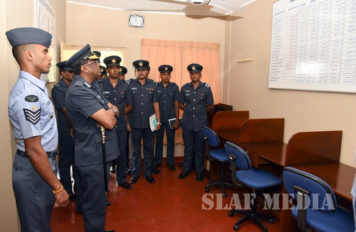 AOC's Inspection at SLAF Station Weerawila