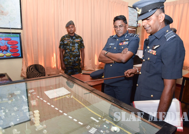 AOC's Inspection at SLAF Station Weerawila