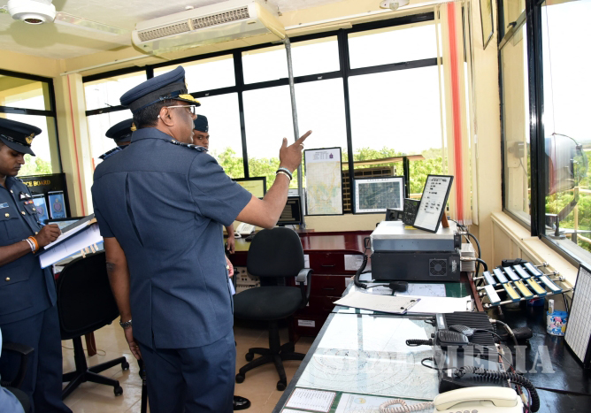 AOC's Inspection at SLAF Station Weerawila