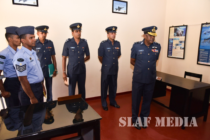 AOC's Inspection at SLAF Station Weerawila
