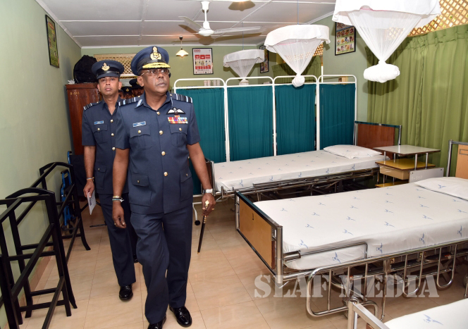 AOC's Inspection at SLAF Station Weerawila