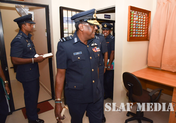 AOC's Inspection at SLAF Station Weerawila
