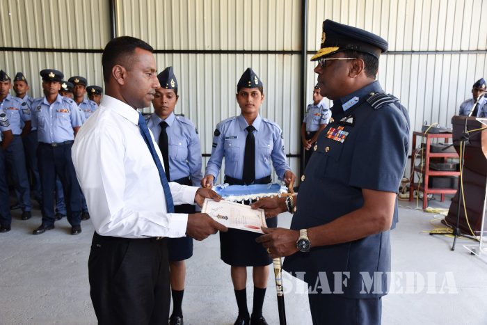 AOC's Inspection at SLAF Station Weerawila