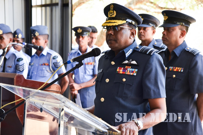 AOC's Inspection at SLAF Station Weerawila