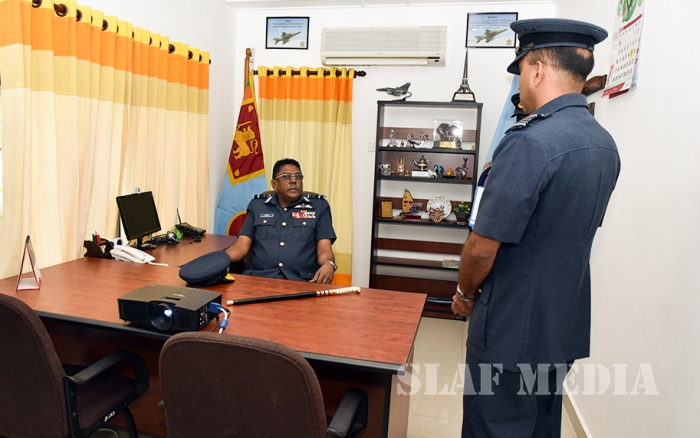 AOC's Inspection at SLAF Station Weerawila