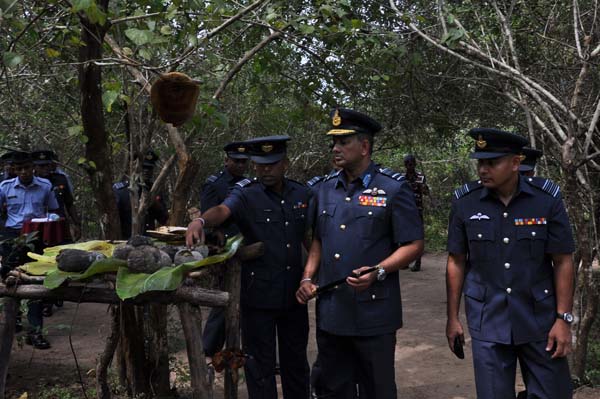 Commander's Annual Inspection of Sri Lanka Air Force Station, Ampara