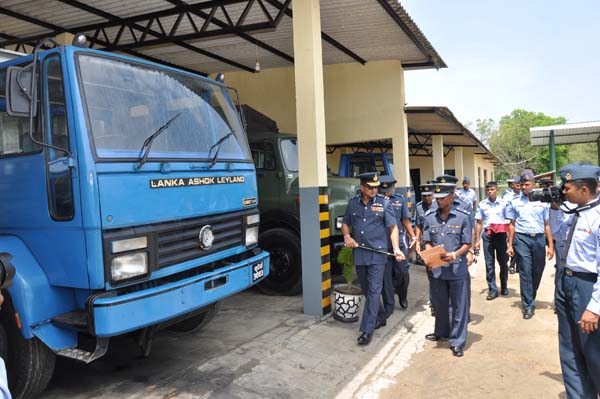 Commander's Annual Inspection of Sri Lanka Air Force Station, Ampara