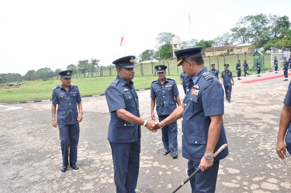 Commander's Annual Inspection of Sri Lanka Air Force Station, Ampara