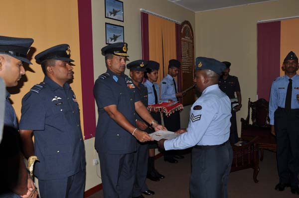 Commander's Annual Inspection of Sri Lanka Air Force Station, Ampara