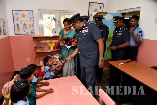 Annual
Commander's Inspection at SLAF Base Anuradhapura