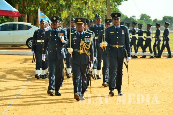 Annual
Commander's Inspection at SLAF Base Anuradhapura