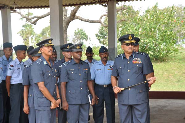 Commander's Annual Inspection of Sri Lanka Air Force Station, Batticaloa