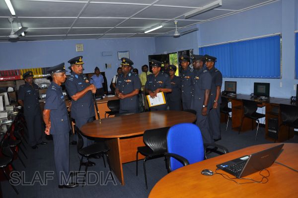 Annual Commander's
Inspection - SLAF Trade Training School Ekala - 2012