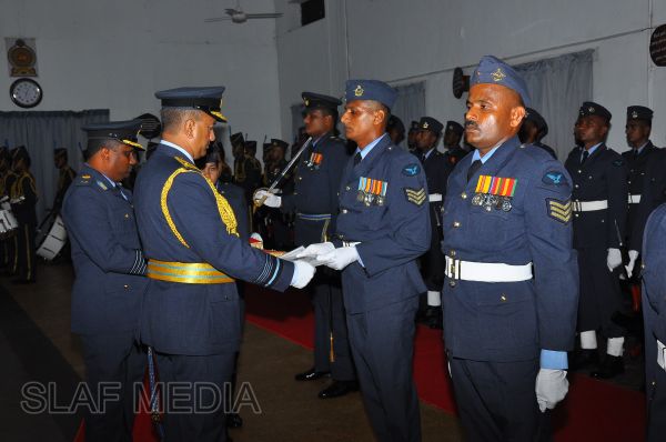 Annual Commander's
Inspection - SLAF Trade Training School Ekala - 2012