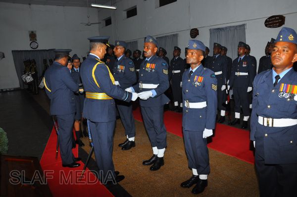 Annual Commander's
Inspection - SLAF Trade Training School Ekala - 2012
