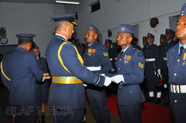 Annual Commander's
Inspection - SLAF Trade Training School Ekala - 2012