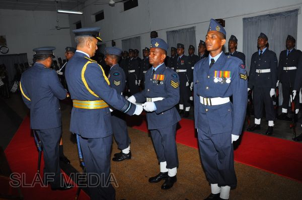 Annual Commander's
Inspection - SLAF Trade Training School Ekala - 2012