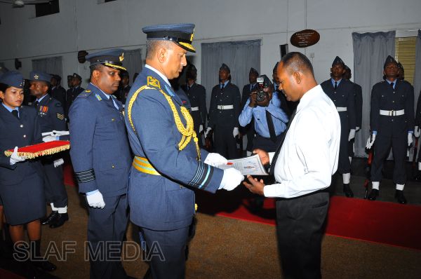 Annual Commander's
Inspection - SLAF Trade Training School Ekala - 2012
