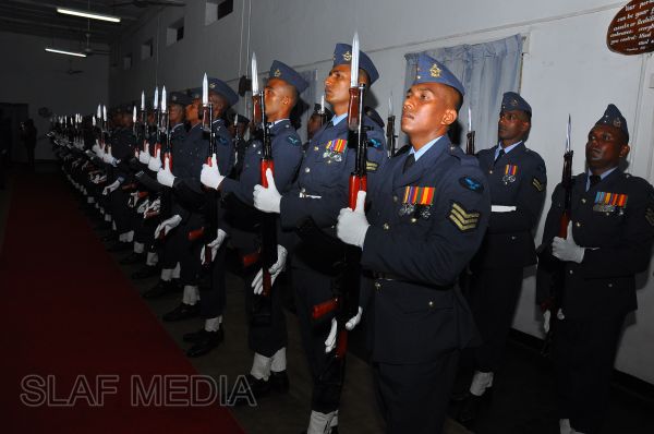 Annual Commander's
Inspection - SLAF Trade Training School Ekala - 2012