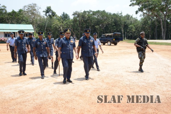 Annual Commander's Inspection at Slaf Station Iranamadu