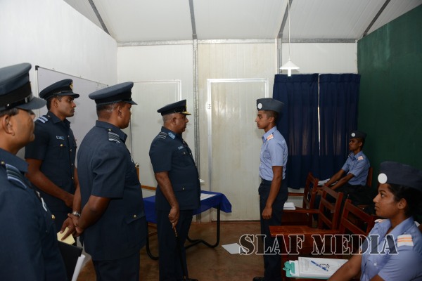 Annual Commander's Inspection at Slaf Station Iranamadu