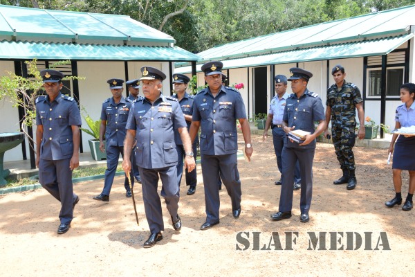 Annual Commander's Inspection at Slaf Station Iranamadu