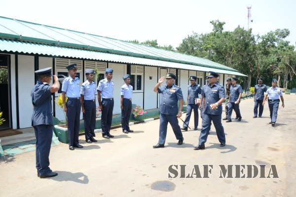 Annual Commander's Inspection at Slaf Station Iranamadu