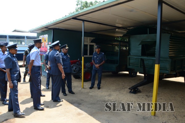 Annual Commander's Inspection at Slaf Station Iranamadu